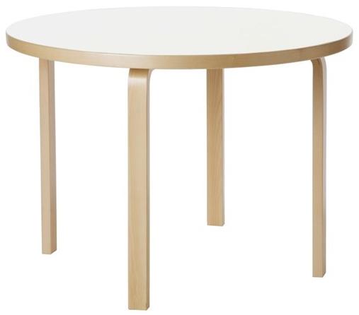 Artek Круглый деревянный стол L-leg sun-id-1515018 - Вид №4