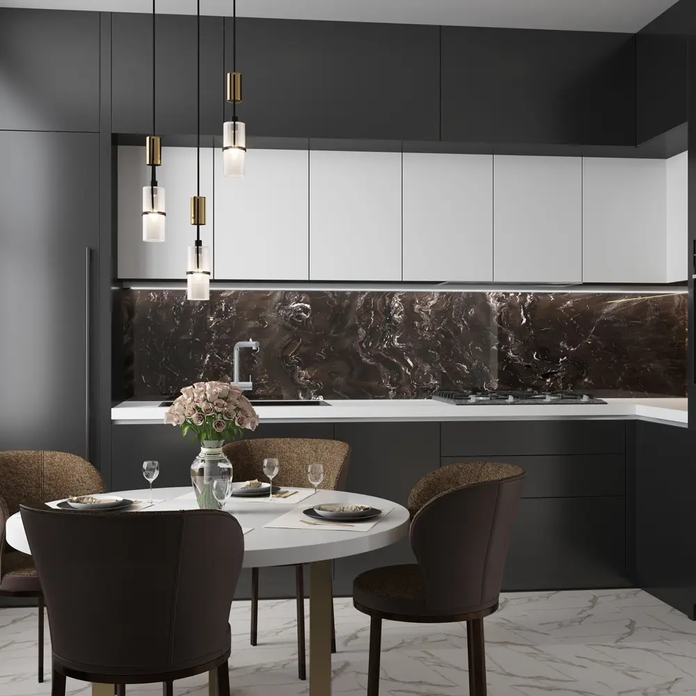 Стеновая панель Sequoia Choco 120x0.4x60 см АКП цвет коричневый 89199619 STLM-2205360 ALUMOART  - Вид №2
