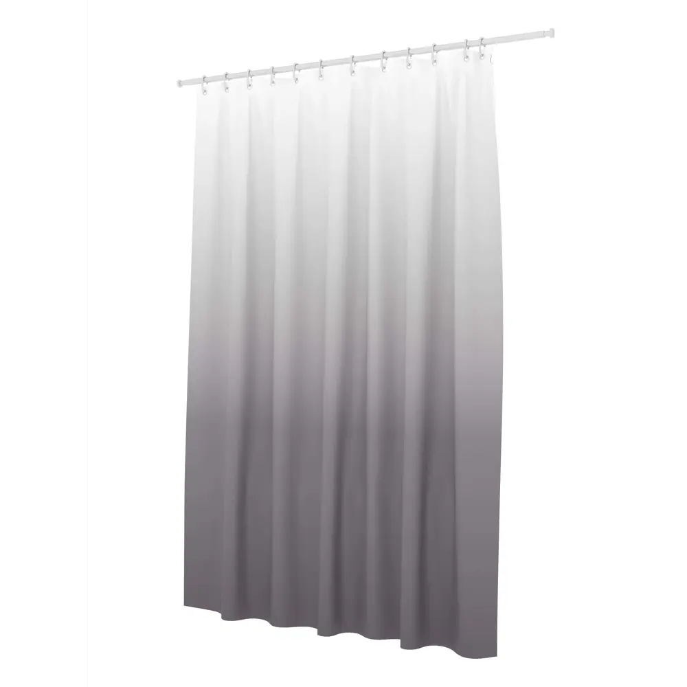 Штора для ванной Lemer Tramatza 180x180 см PEVA цвет белый/серый STLM-2033241 - Вид №7