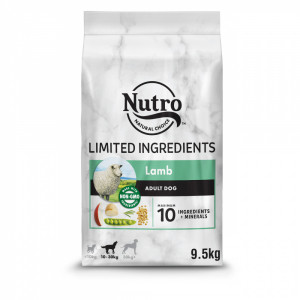 ПР0059455 Корм для собак с чувствительным пищеварением с ягненком и экстрактом розмарина сух. 9,5кг NUTRO