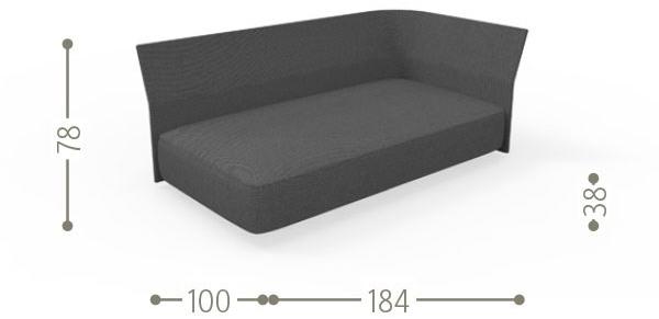 Talenti Модульный садовый диван из ткани и веревки Cliff sun-id-1425103 - Вид №46