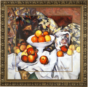 10638405 Goebel Каpтина "Hатюpмоpт I" 68*68 CEZAN Фарфор