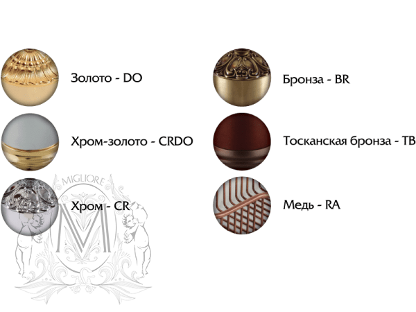 Стойка 4-х функциональная MIGLIORE Provance ML.PRO-60.544.BR бронза  - Вид №1