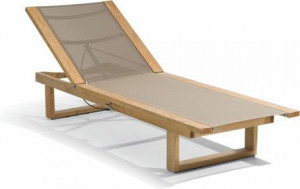 MNST1064 Лежак teak 90 Manutti Siena