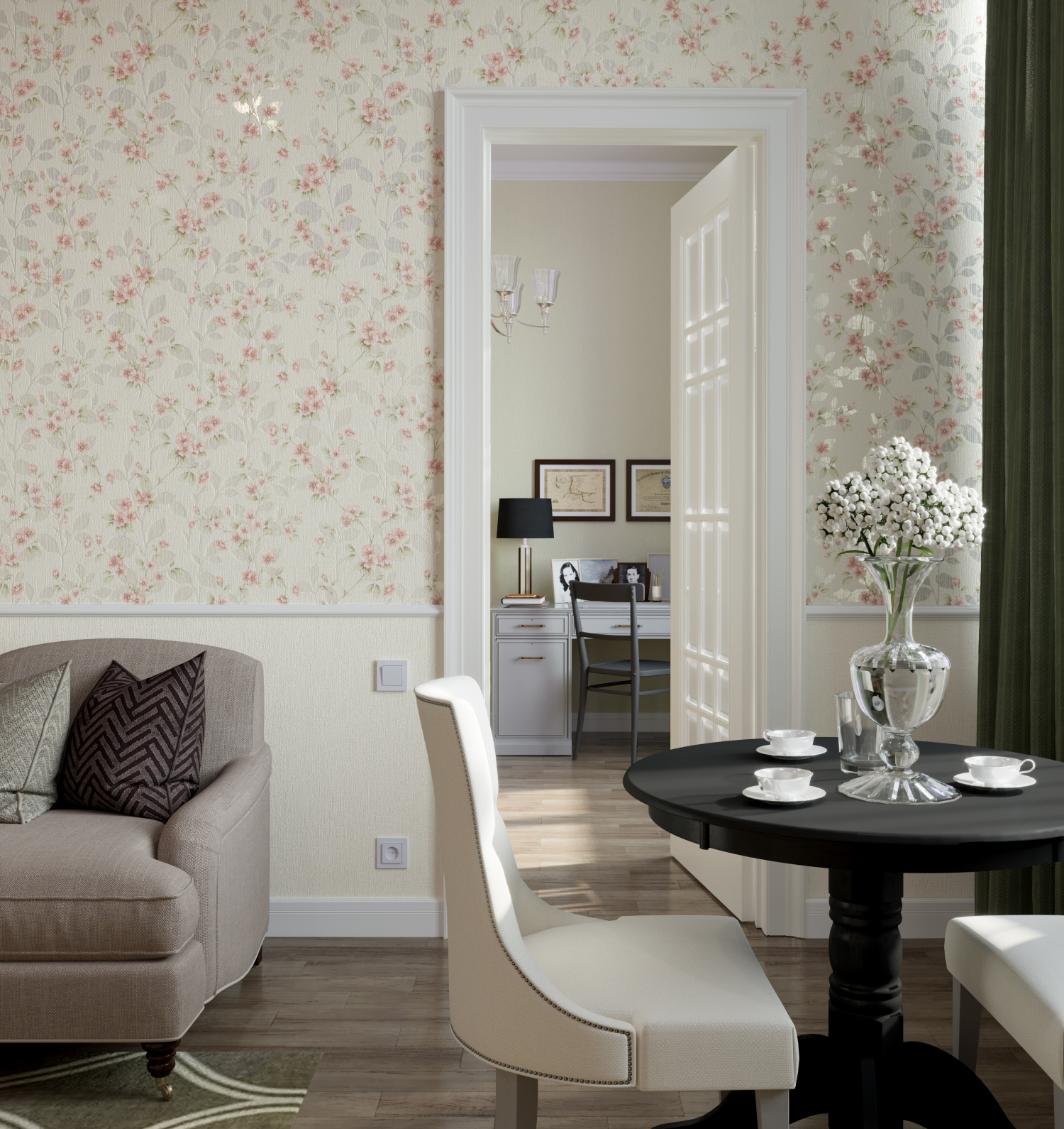 Рулон обоев основа Флизелиновая HC71474-72 Home Color Мин. заказ 8 рулонов HC7147472 - Вид №6