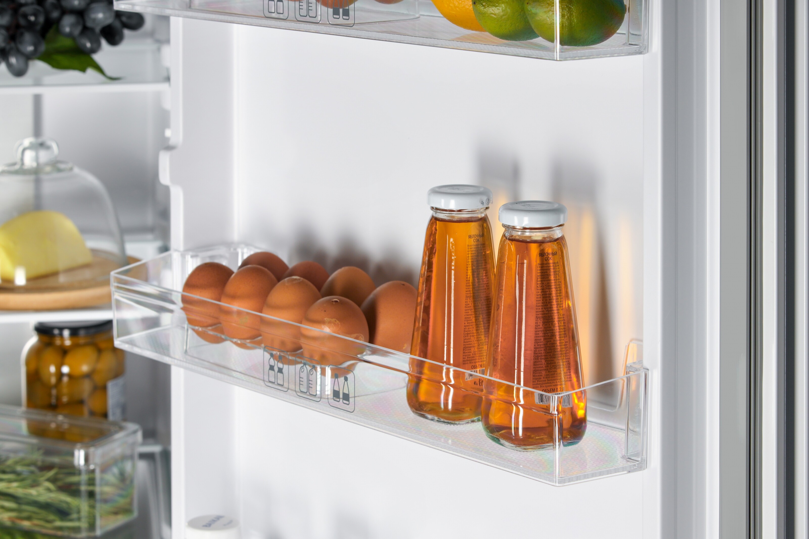 9069206 Холодильник с морозильником   Nordfrost RFC 390D NFGW белый STDN-0013521 - Вид №4