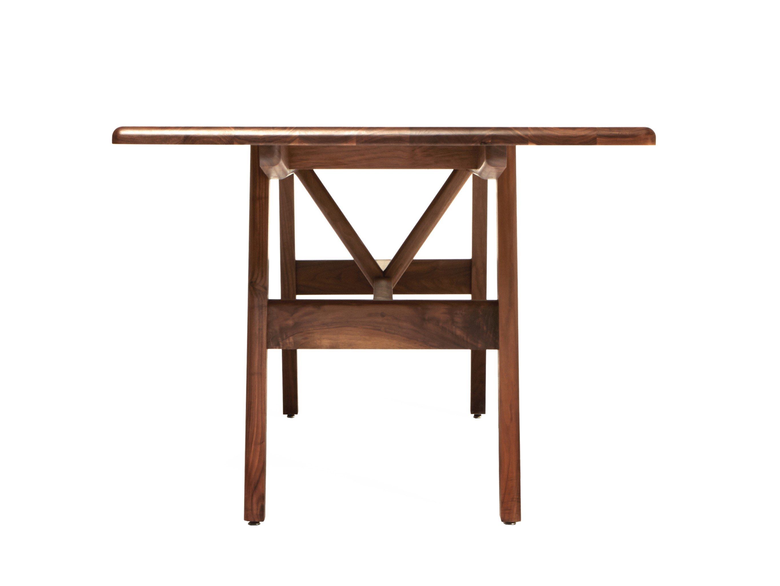 Прямоугольный обеденный стол из массива дерева BassamFellows KANT ARCH-00049077 - Вид №6