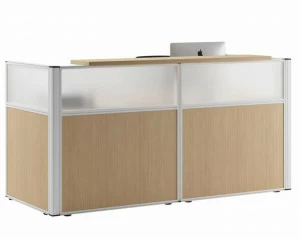 Ersa Модульная стойка администратора из дерева и травленого стекла