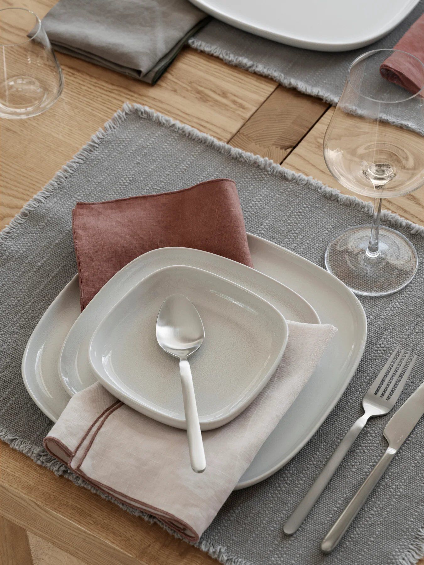 Квадратная тарелка из керамогранита blomus Vahlo ARCH-00025848 - Вид №5