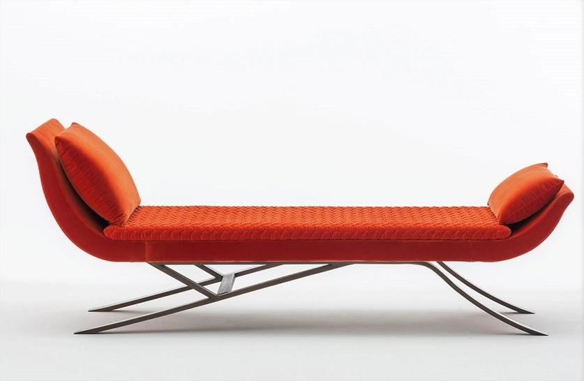 OAK Мягкая кушетка из ткани Milano collection Sc5040 - Вид №1