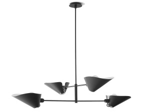 Металлический подвесной светильник