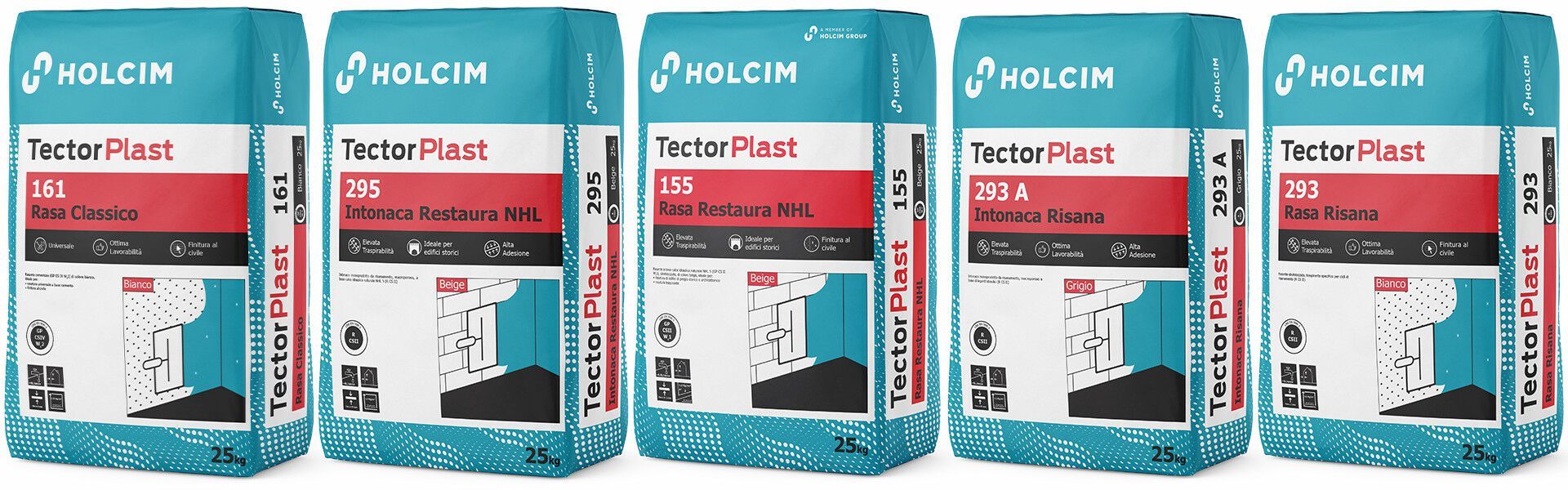 Гидрофобизованный бритье для санобработки Holcim Italia Tector ARCH-00071364 - Вид №2
