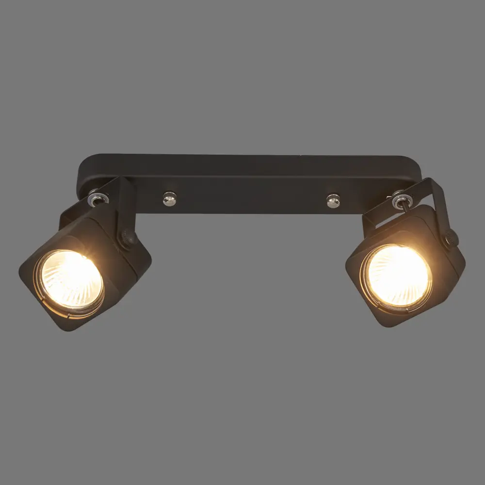Спот поворотный Lene 2хGU10х50 Вт металл цвет чёрный 82035504 STLM-2175684 Arte Lamp  - Вид №2