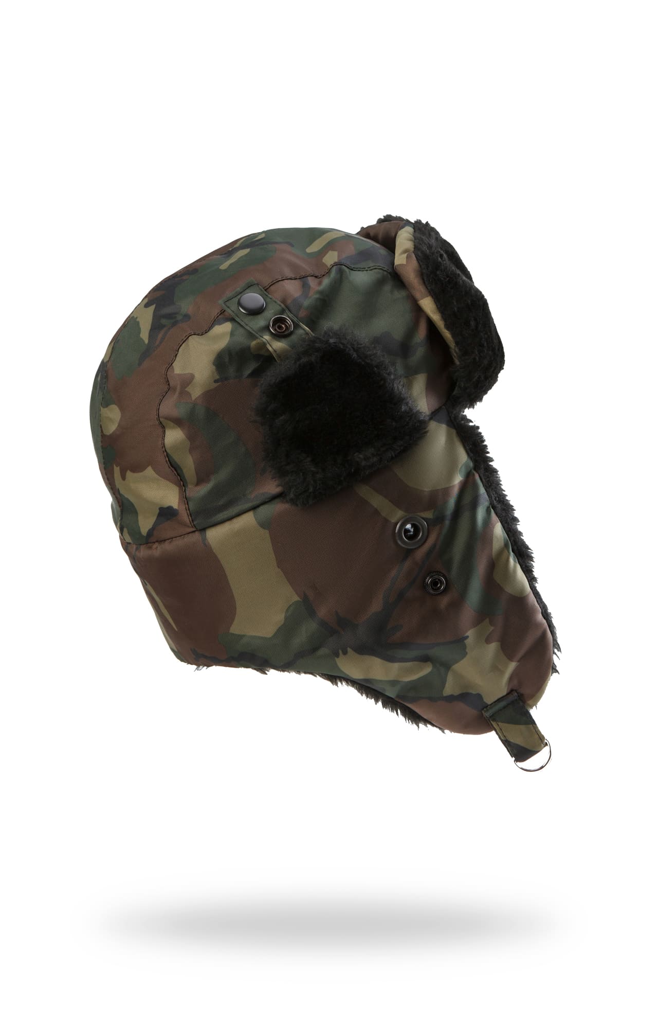 61510 Шапка-ушанка камуфляж зеленая  Камуфляжная форма  размер 58 Спецодежда  - Вид №1