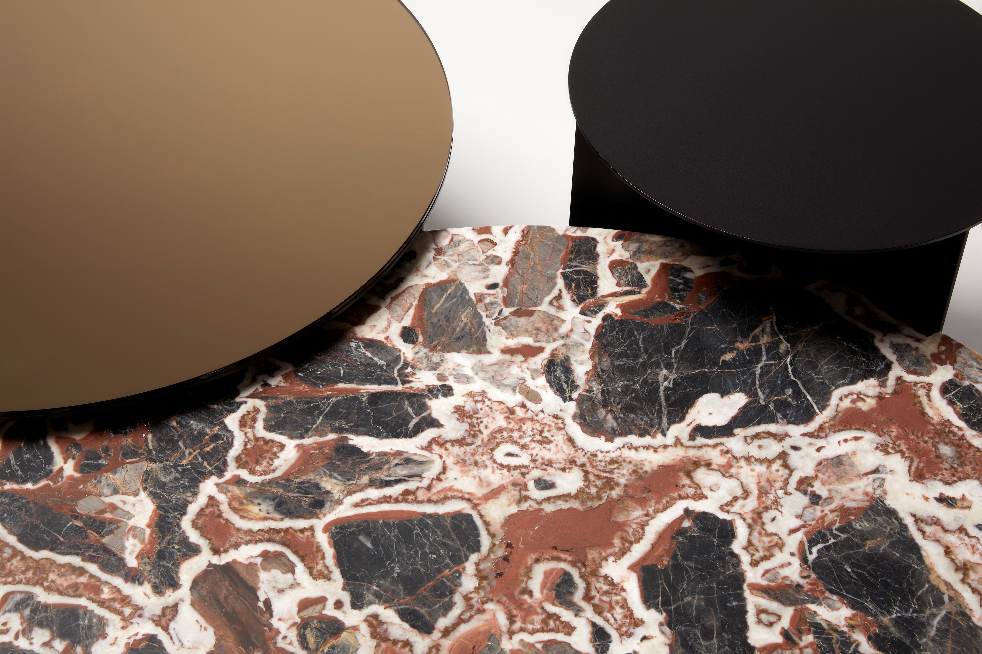 Прямоугольный алюминиевый стол и дубовая столешница Ross Gardam ARCH-00153044 - Вид №3