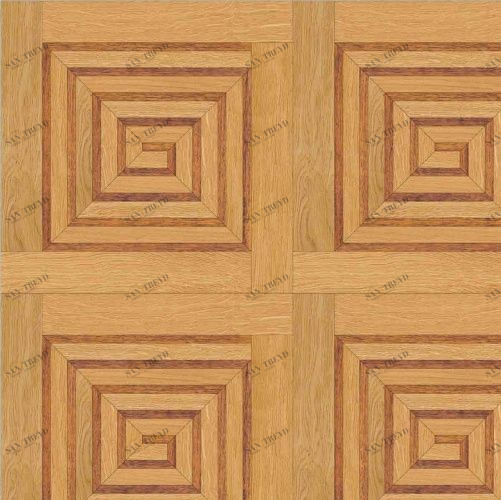 Художественный паркет Da Vinci Щитовой 26-550 Дуб (Гладкая) 500х500 мм 26010550