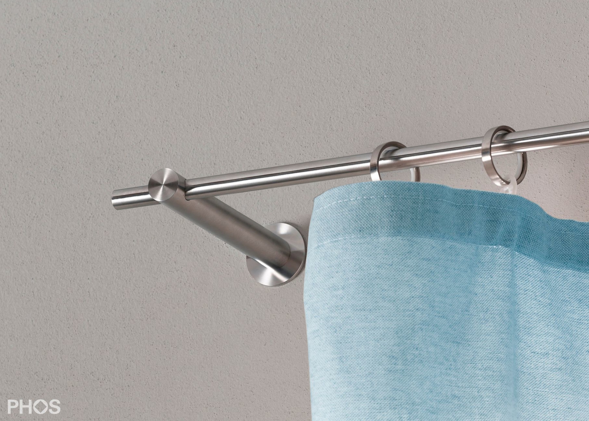 SHV20-140 Держатель стержня для стержня ø12 мм (большое расстояние от стены) PHOS 