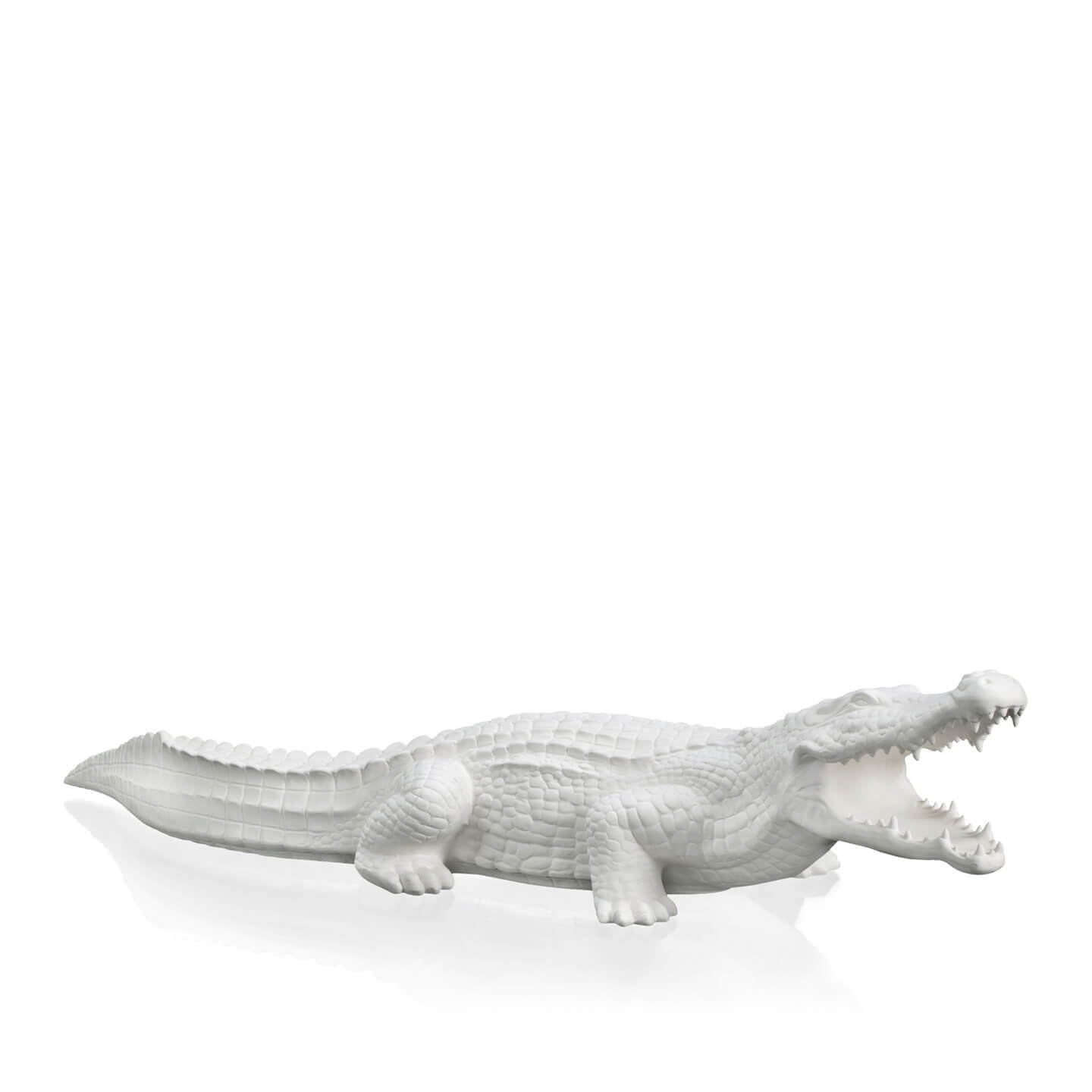 600300,1 ABHIKA КРОКОДИЛ БИСК. WHITE 600300.1