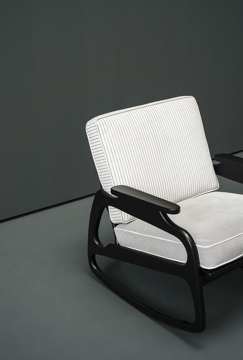 BAXTER Кресло-качалка из кожи sun-id-1363093 - Вид №3