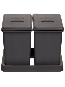 Система сортировки мусора Tau 12-2 Anthracite NAVAKO