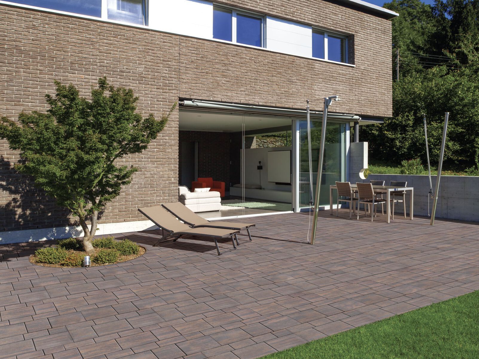 Твердый самоблокирующийся бетон RECORD BAGATTINI Граниты ARCH-00143238