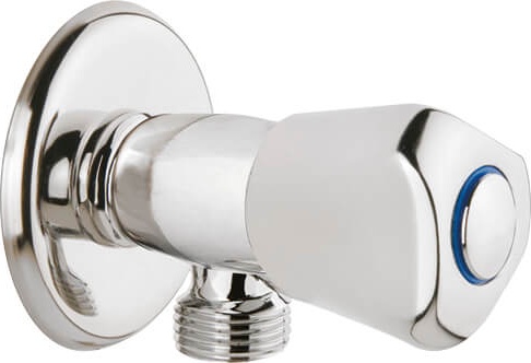 Метчик с маховиком Alfa 1/2 '' - 1/2 '' (хром) / AC300P Creavit  - Вид №1