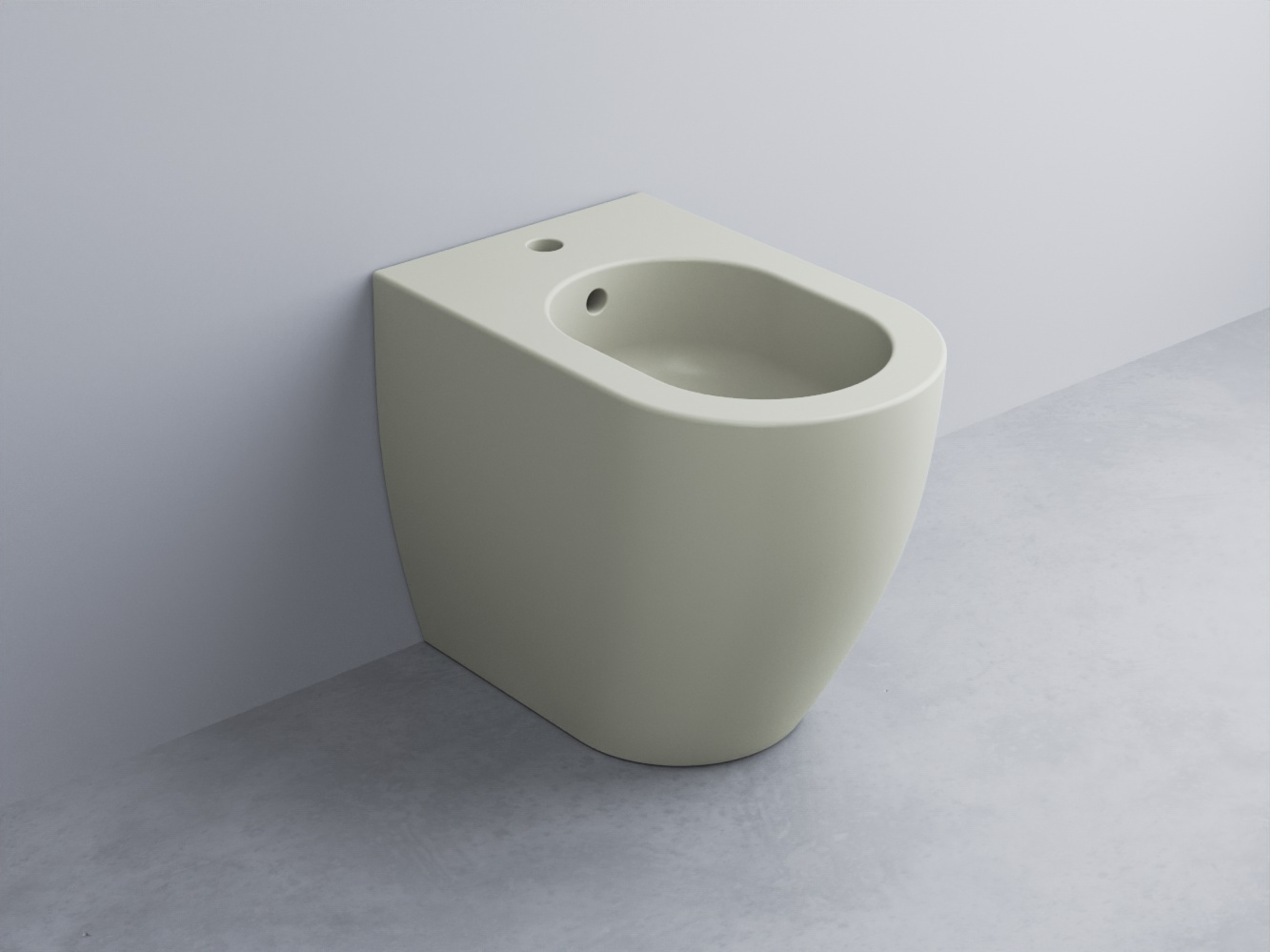 SMBID-PM Биде напольное с одним отверстием под смеситель 53 cielo Smile Ceramica Cielo