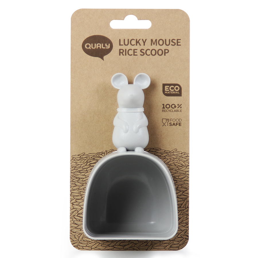 QL10327-GY Ложка мерная для риса lucky mouse Qualy  - Вид №5