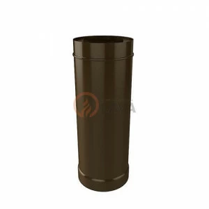 Труба-сэндвич LAVA 150/220 мм. 0,5 м. коричневый (8017)