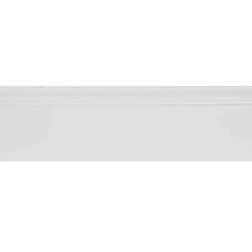 Santreyd Плинтус напольный универсальный белый 12 см 81971550 STLM-0016129 - Вид №1