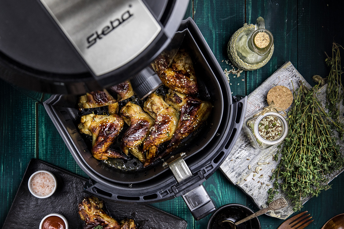 8117355 Аэрогриль Steba HF 5000 XL черный STDN-0049927 - Вид №7