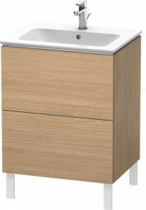 LC662505252 Тумбочка напольная L-Cube #LC6625 620 x 481 мм Европейский дуб, декор