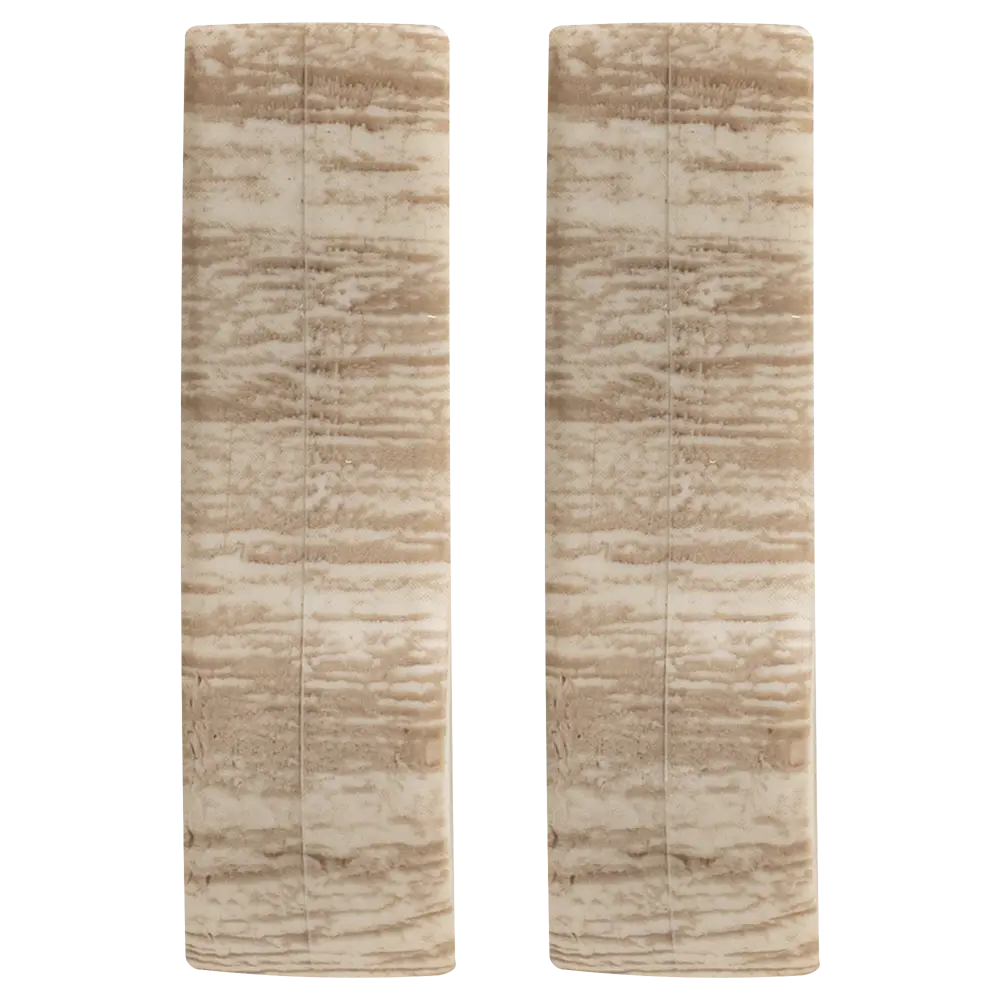 Соединитель для плинтуса Pro Дом 5.5 см ПВХ цвет дуб авиньон 2 шт Santreyd STLM-2036557