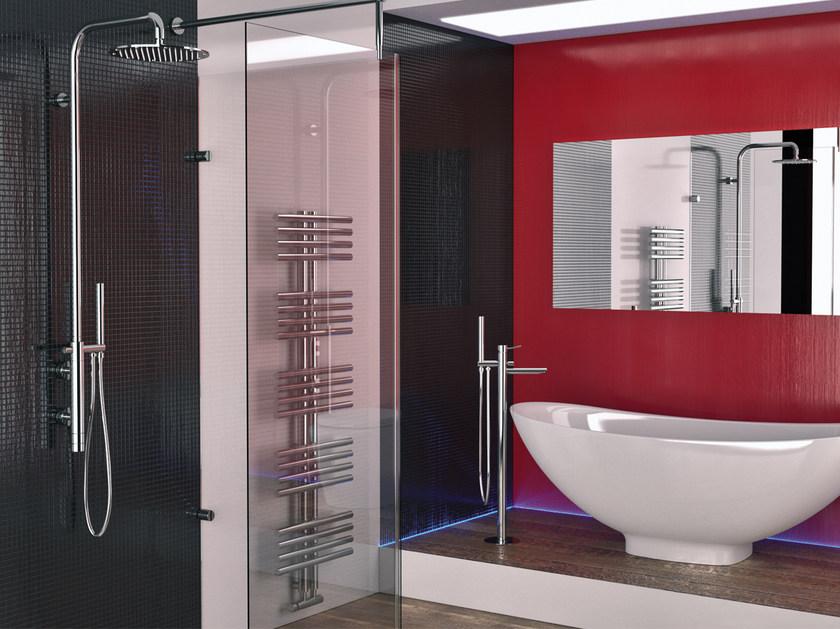 Remer Rubinetterie Смеситель для душа, однорычажный, из хромированной латуни Minimal thermo Nt 35 v - Вид №1