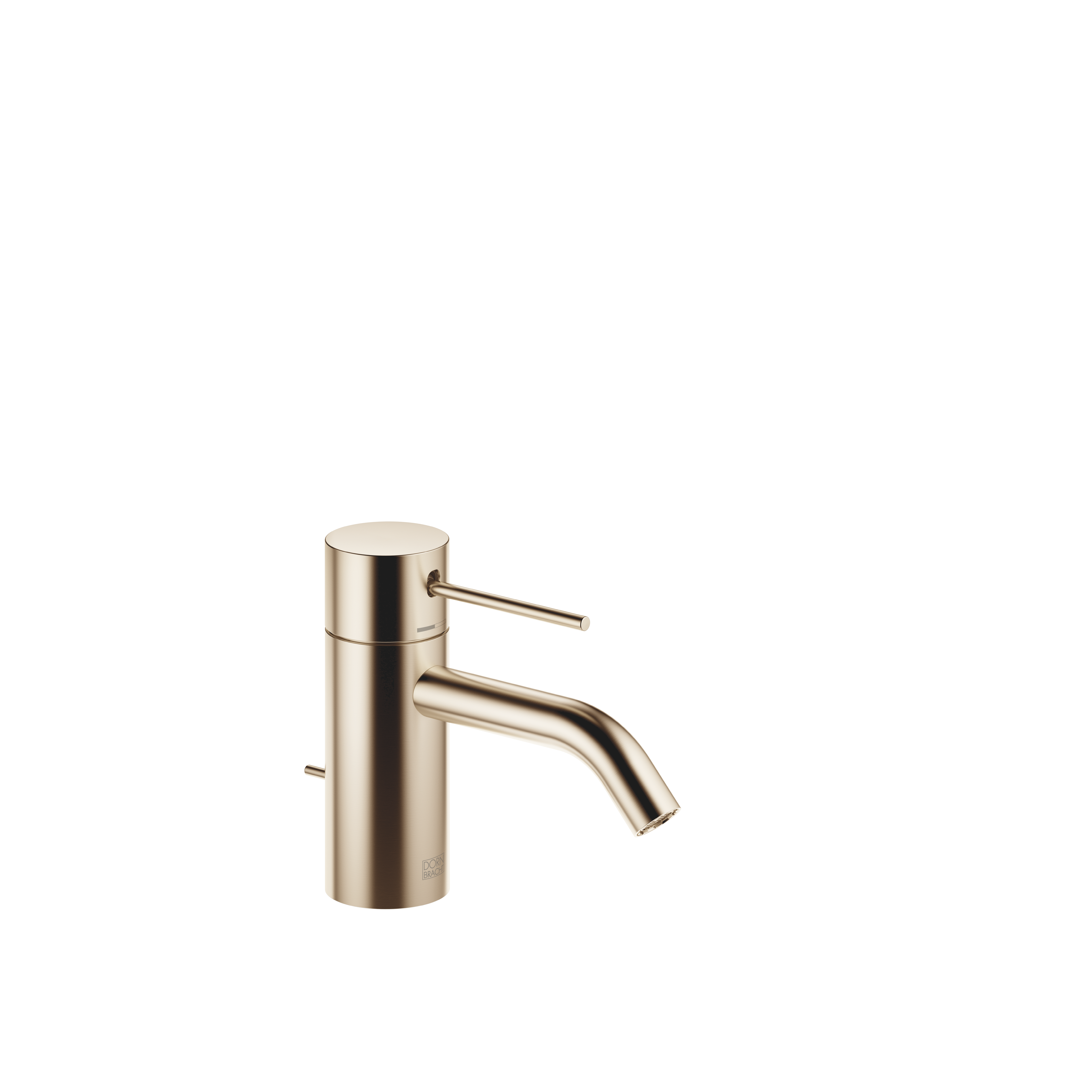 META  SLIM Смеситель для раковины, однорычажный, с донным клапаном - Brushed Champagne (22-каратное золото) DornBracht 33501662-46
