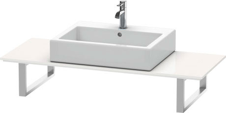 XL011C04343 X-Large Консоль для накладных раковин и встраиваемых умывальников Базальт матовый, декор Duravit - Вид №2