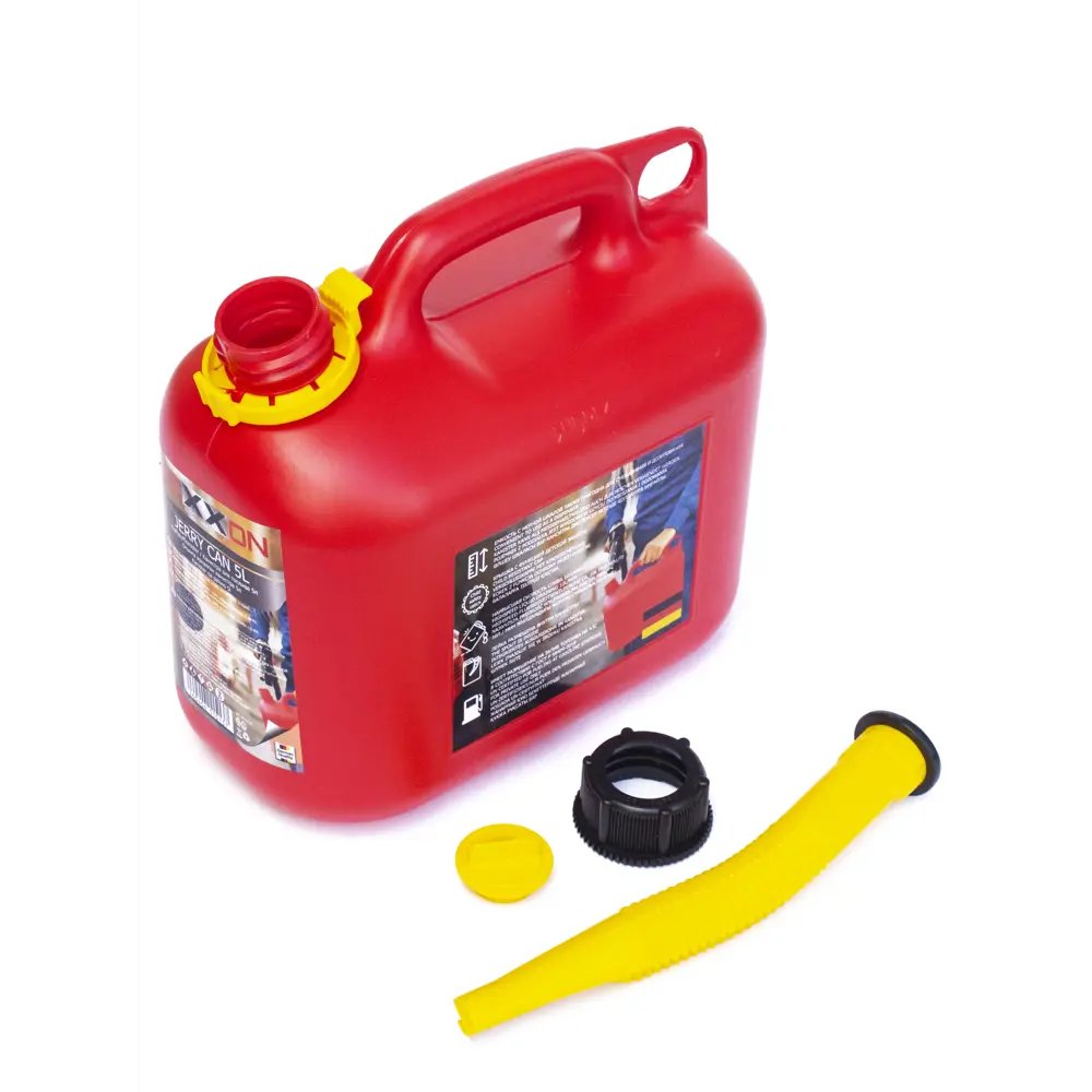 Канистра Rexxon для топлива 5 л, со шкалой и лейкой внутри STLM-2107406 - Вид №3