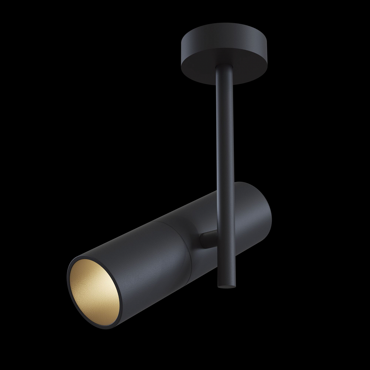 Спот потолочный галогеновый 28 см черный Elti C020CL-01B TECHNICAL CEILING & WALL 00-3956943 Черный  - Вид №1