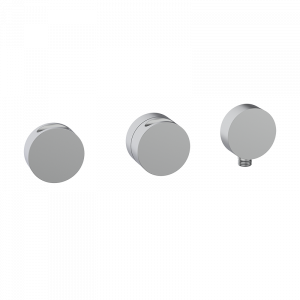 90103003 PREMIUM Инокс Термостатический 2/3 пути по горизонтали Нержавеющая сталь GRB MIXERS