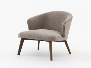 Кожаное кресло с подлокотниками