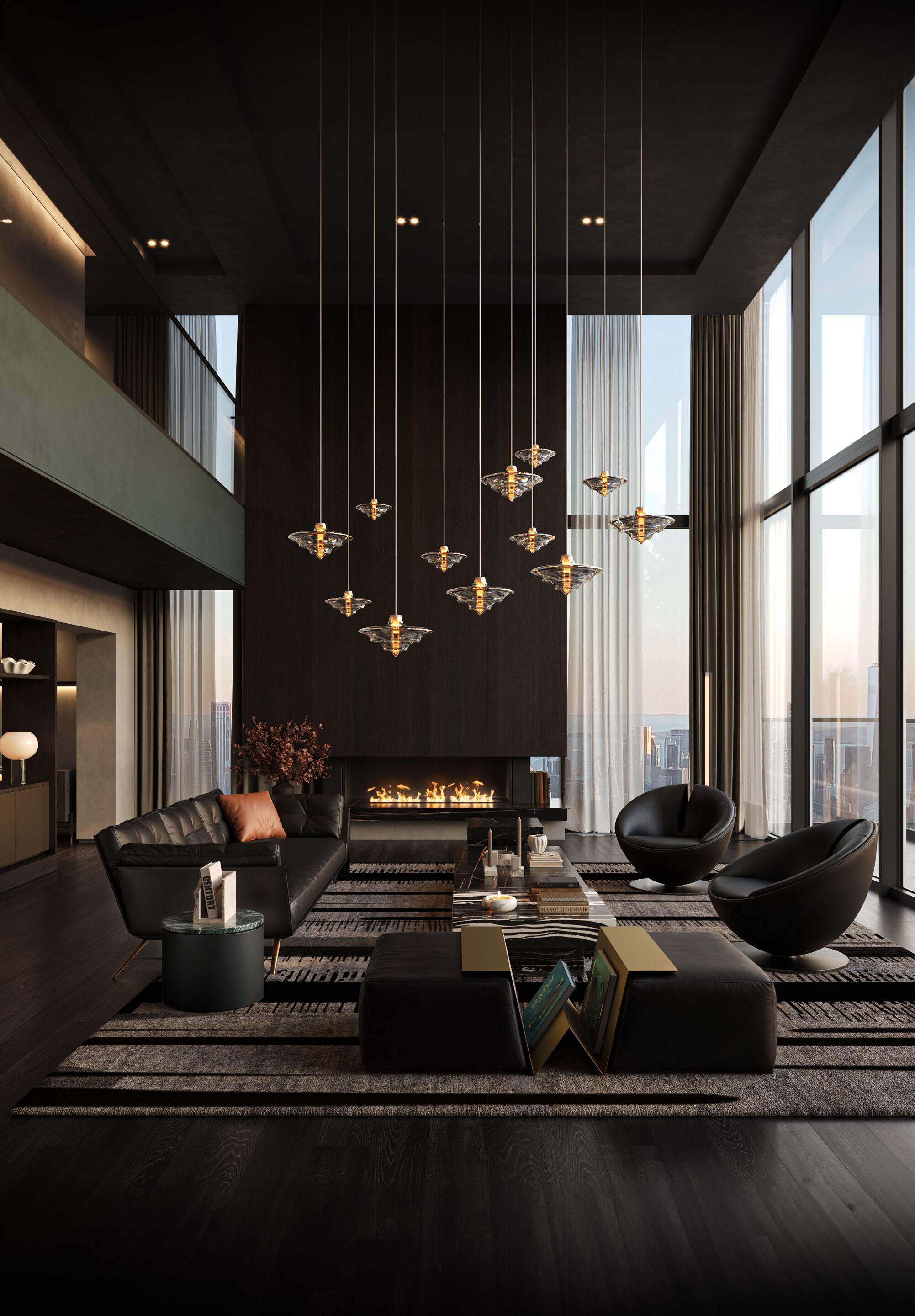 Кожаное кресло с подлокотниками Wayne Enterprises Home Collection WE-001 ARCH-00108058 - Вид №1