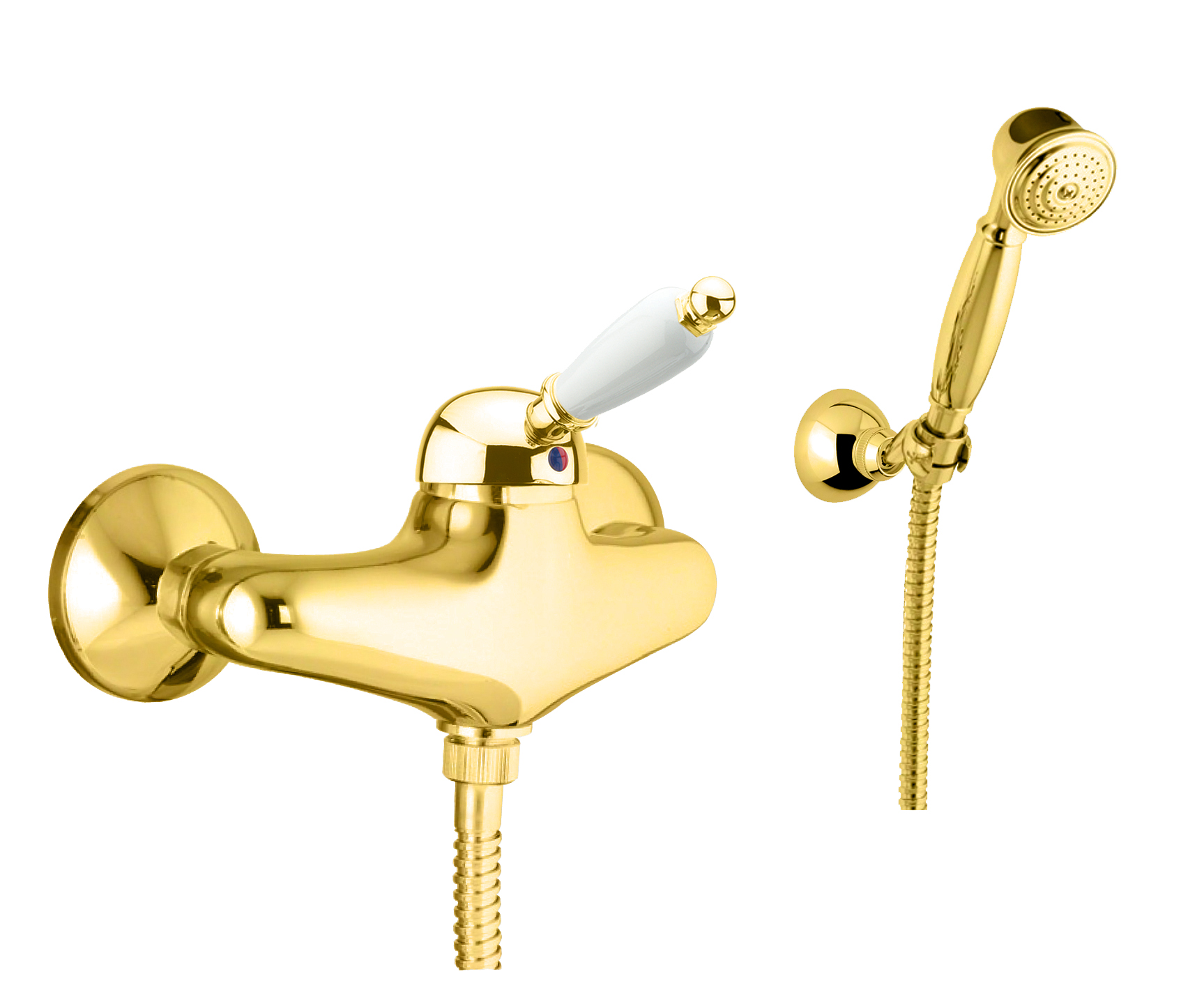83OO5127 Смеситель для душа Imperale , золото Fiore Imperiale 