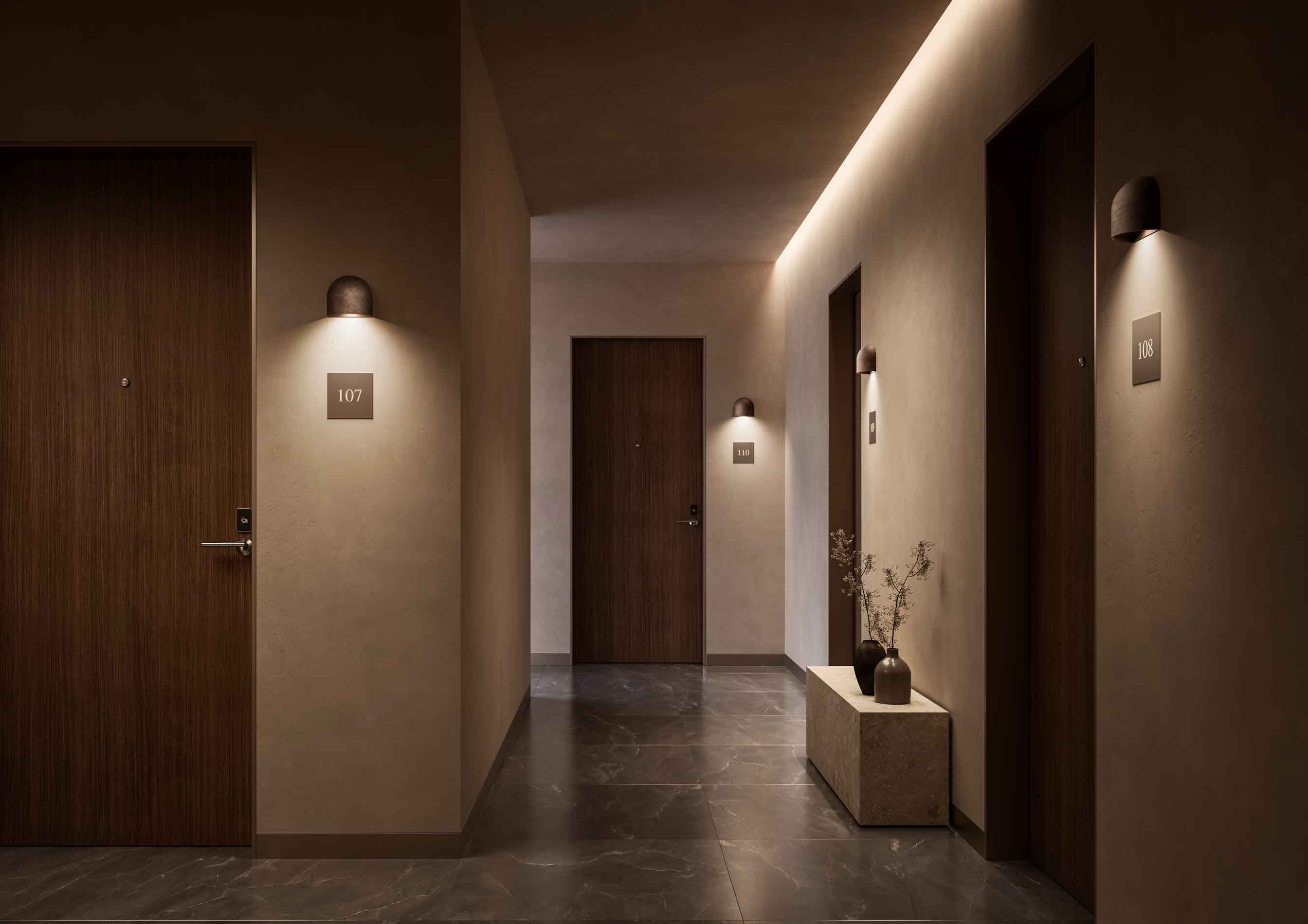 Латунная светодиодная наружная настенная лампа Il Fanale Mask ARCH-00089620 - Вид №3