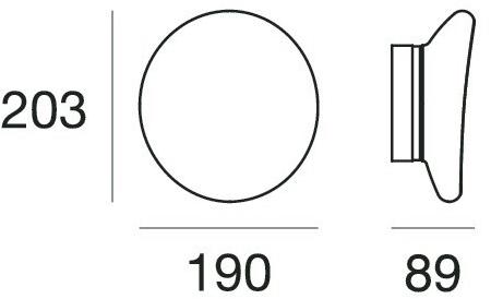 Linea Light Group Настенный светильник из стекла sun-id-1511335 - Вид №8