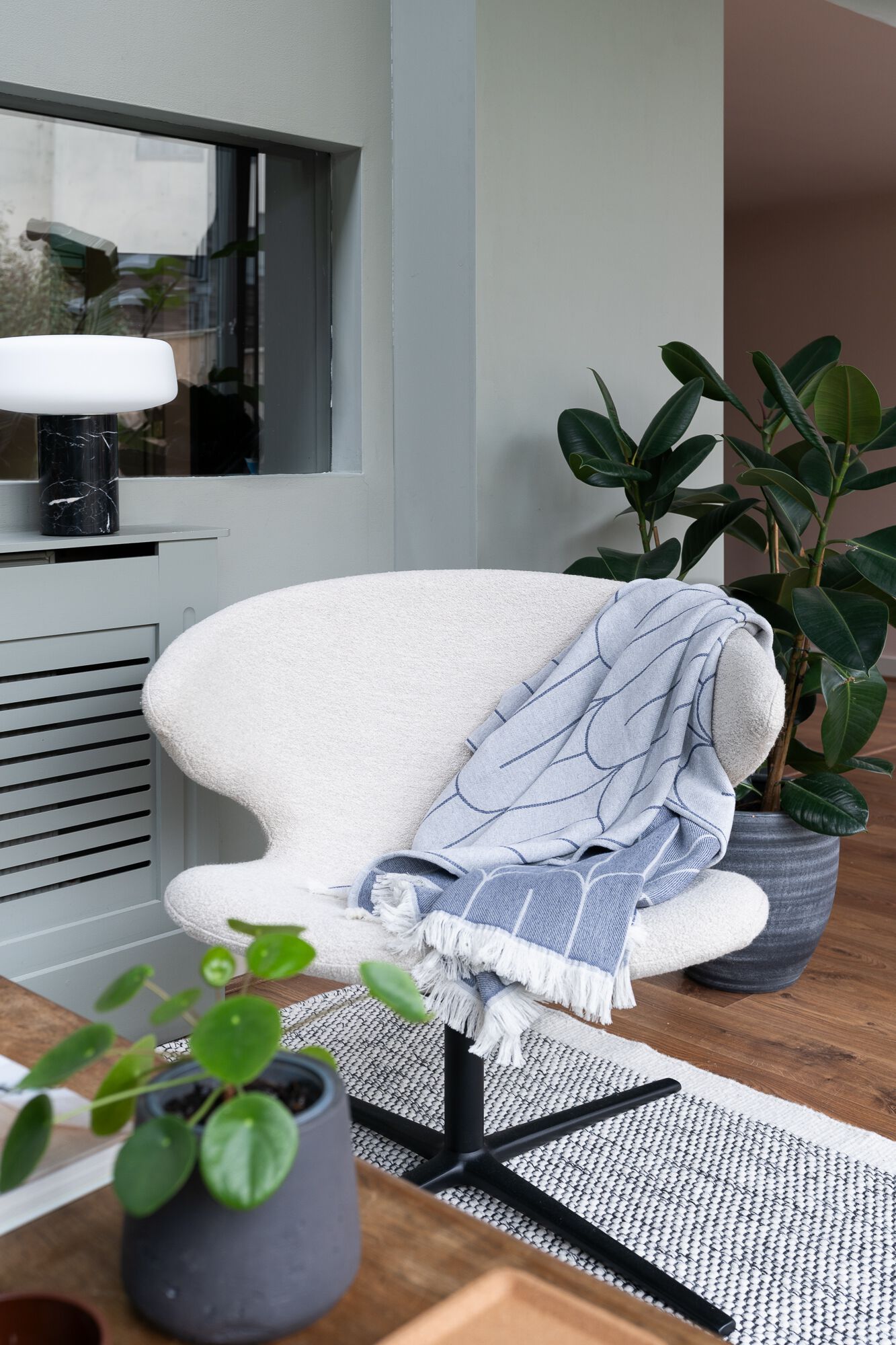 Тканевое вращающееся кресло с подлокотниками Case Ella ARCH-00106325 - Вид №12