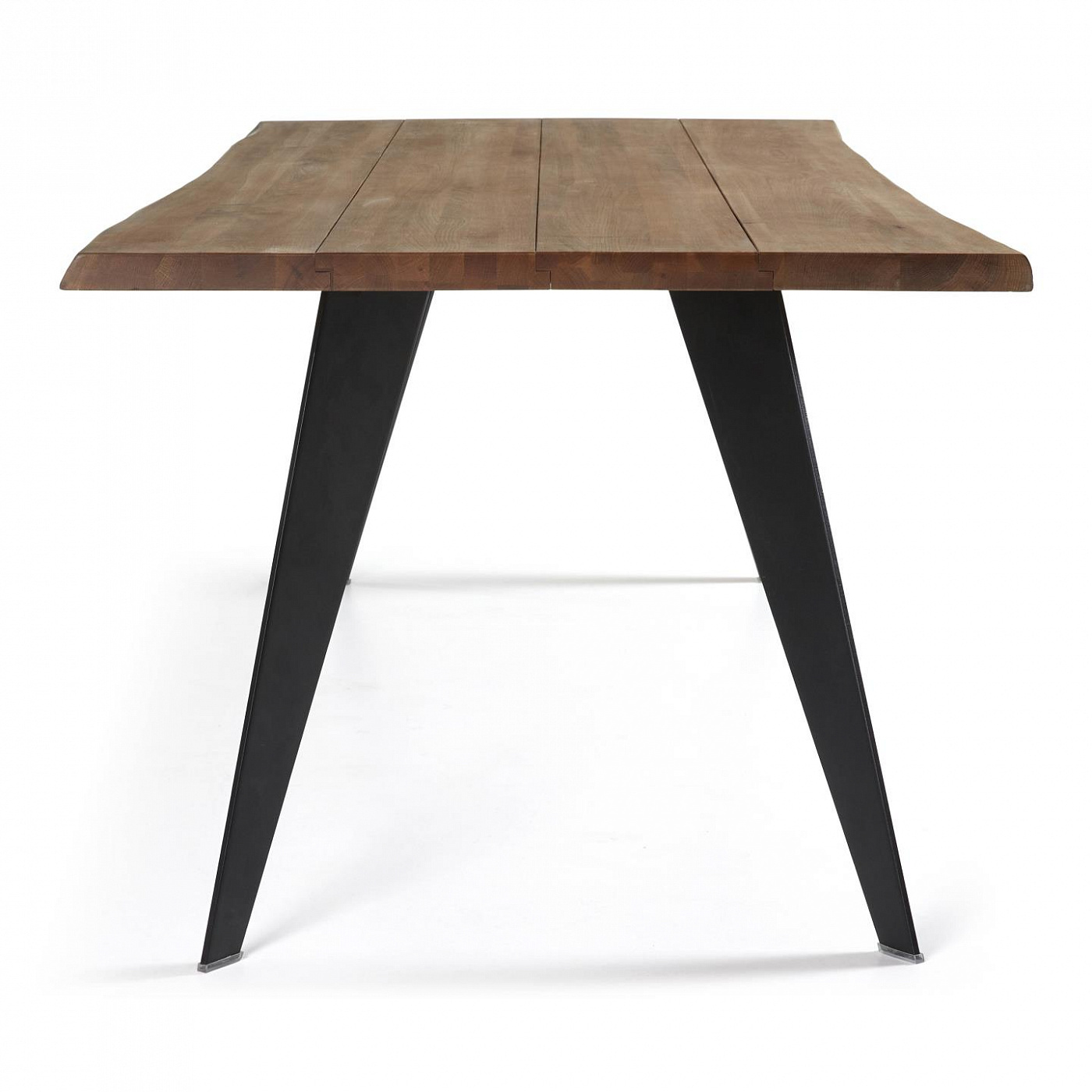 052234 Стол Nack 180x100 Черный, Античный Дуб La Forma Koda  - Вид №1