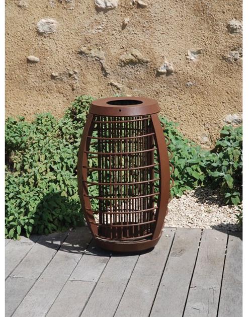 CYRIA Мусорный ящик Corten ™ для улицы Migration sun-id-1355831 - Вид №1