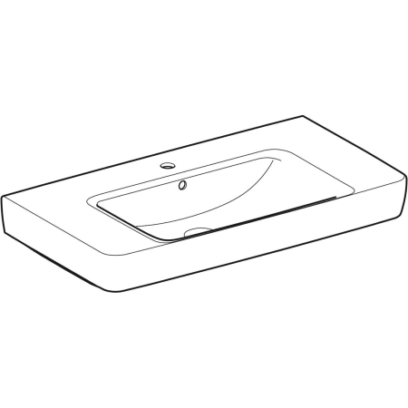 501.726.00.1 Накладная раковина Geberit Renova Plan с полкой Geberit  - Вид №6