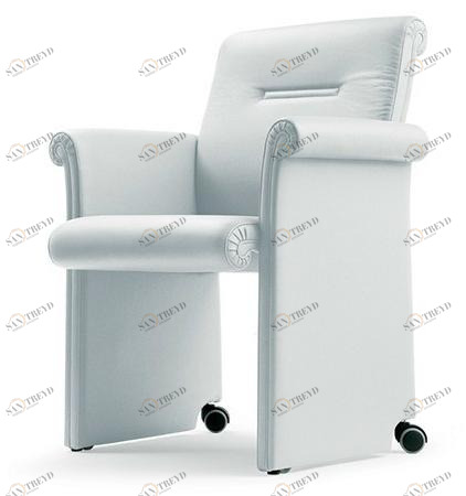 Poltrona Frau Мягкое кожаное кресло с подлокотниками L'ufficio - poltrone conferenza sun-id-1426326