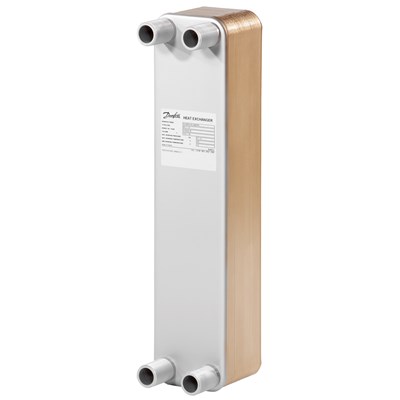 Danfoss Паяный пластинчатый теплообменник серии XB37 XB 37H-1 10 PN25 Паяный ТО 004H7300 